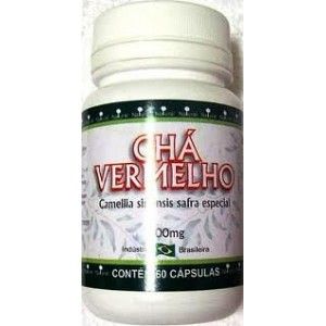 CHÁ VERMELHO - EMAGRECEDOR-60 CÁPS DE 500 MG