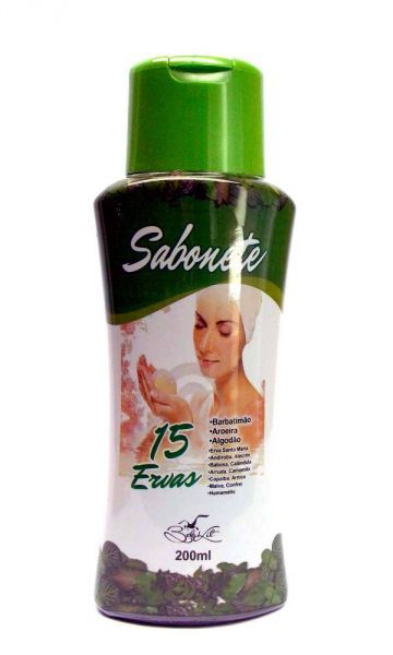 Sabonete 15 Ervas - 200ml