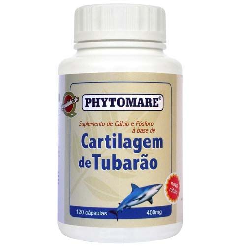 Cartilagem de Tubarão - Phytomare - 60 cápsulas