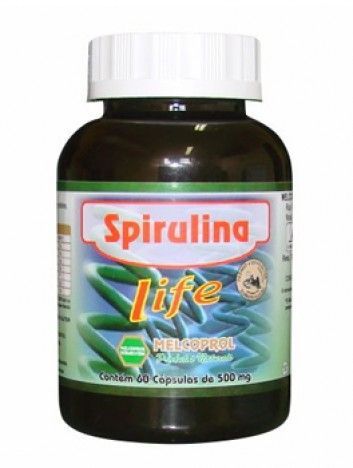 Spirulina 500 mg 60 Cápsulas